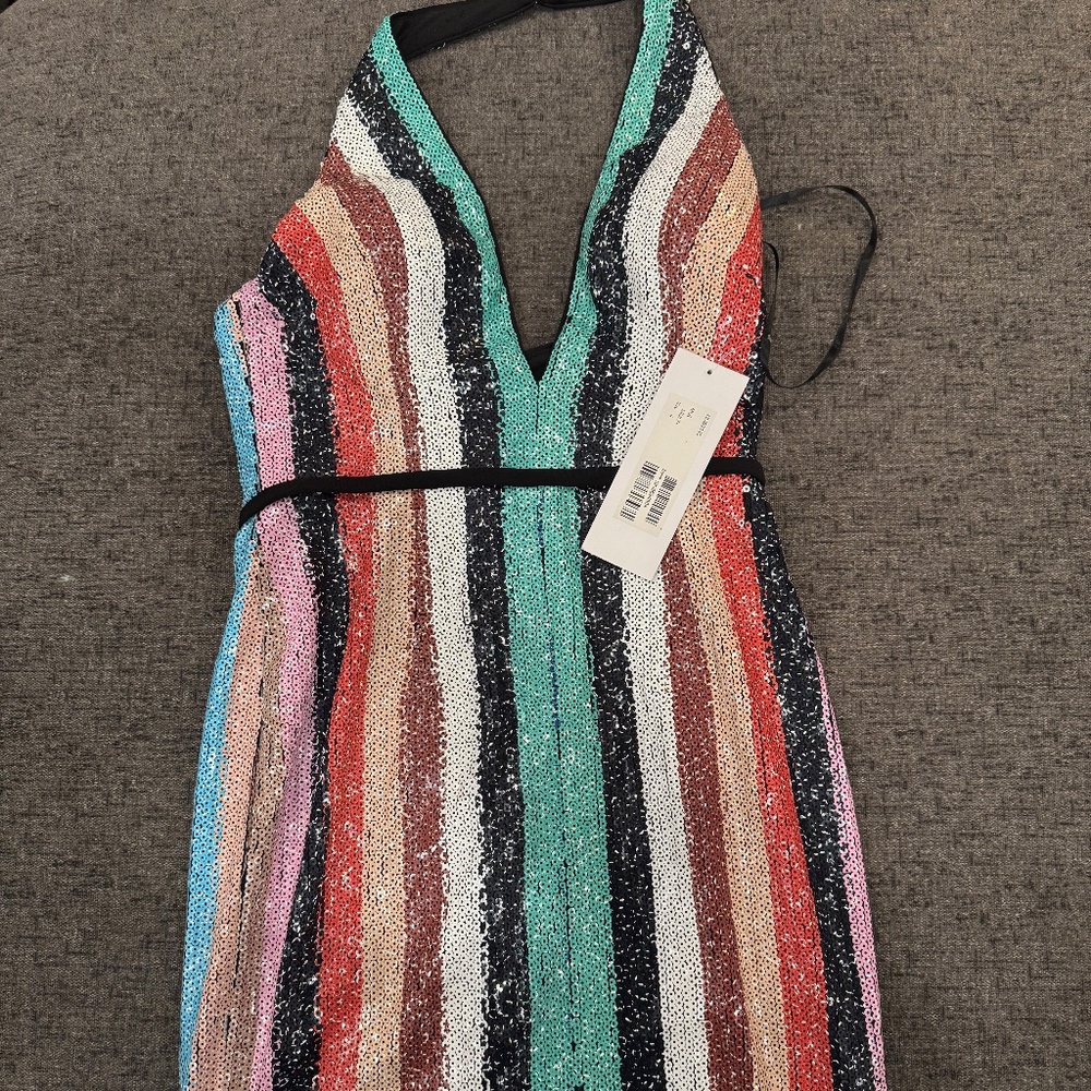 Jovani Sequin Minidress